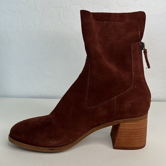 KELSI DAGGER BROOKLYN Women's Mid Calf Boots coffee bean brown 8.5 - Picture 4 of 14